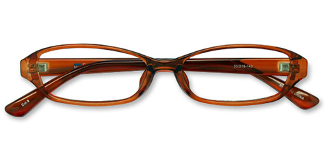 AirSelection Square Frame 0003 Clear Brown
