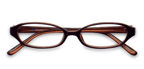 AirSelection Oval Frame 0007 Brown