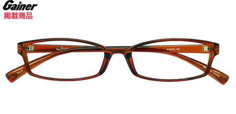 AirSelection Square Frame 0013 Clear Brown