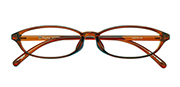 AirSelection Oval Frame 0015 Clear Brown/