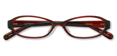 AirSelection Oval Frame 0006 Wine Red