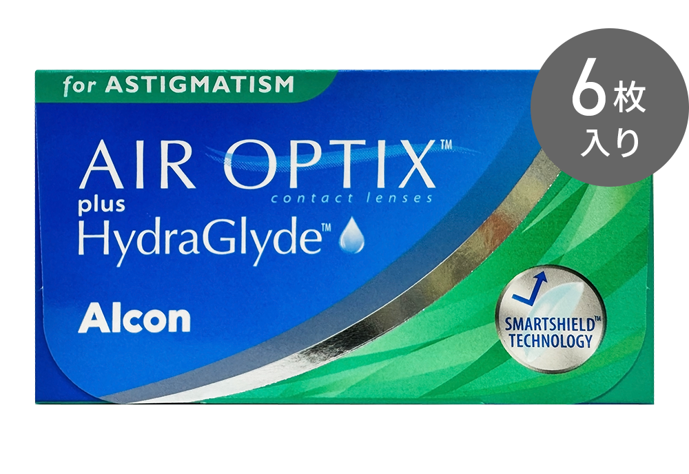 【6枚入り】エアオプティクス プラス ハイドラグライド(乱視用)