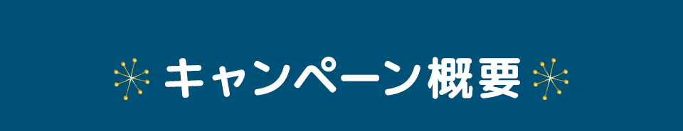 キャンペーン概要