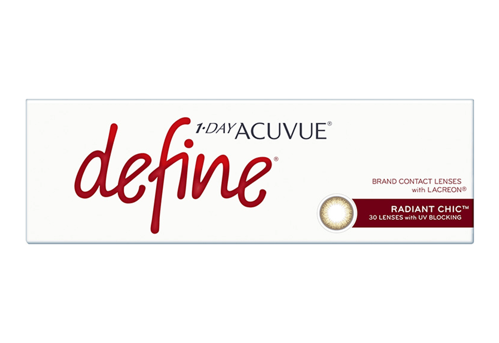 ワンデーアキュビューディファインモイスト(ラディアントシック)