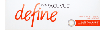 ワンデーアキュビューディファインモイスト（ナチュラルシャイン）