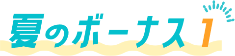 夏のボーナス1